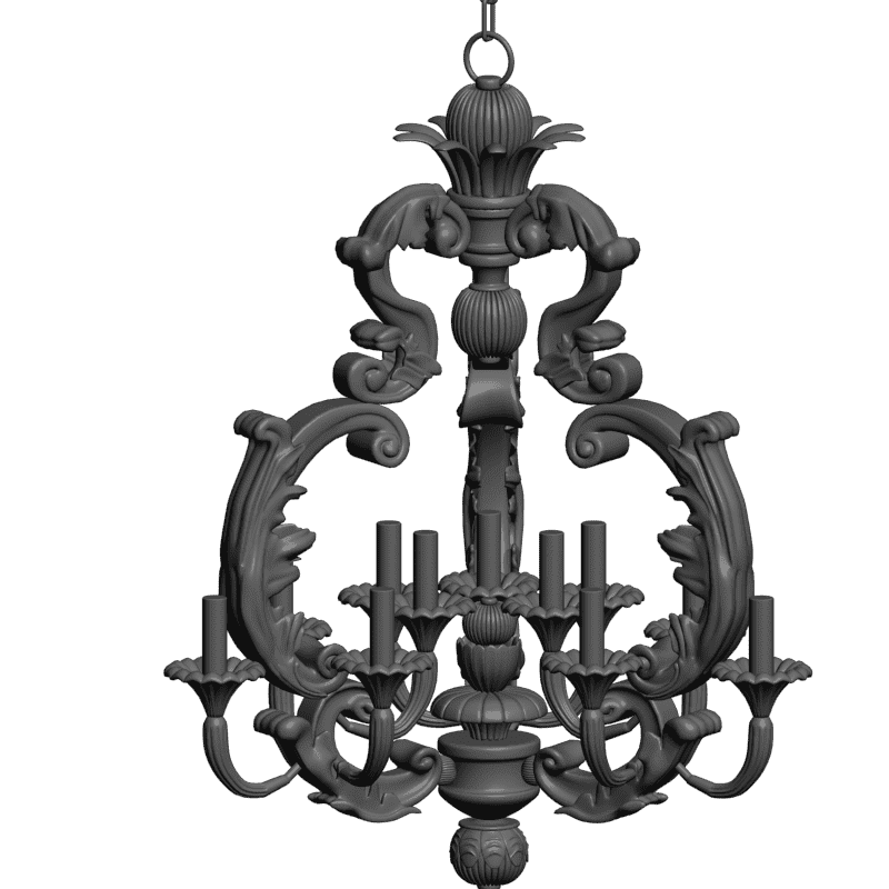 картинка Люстра H6-023 3D-STL.COM