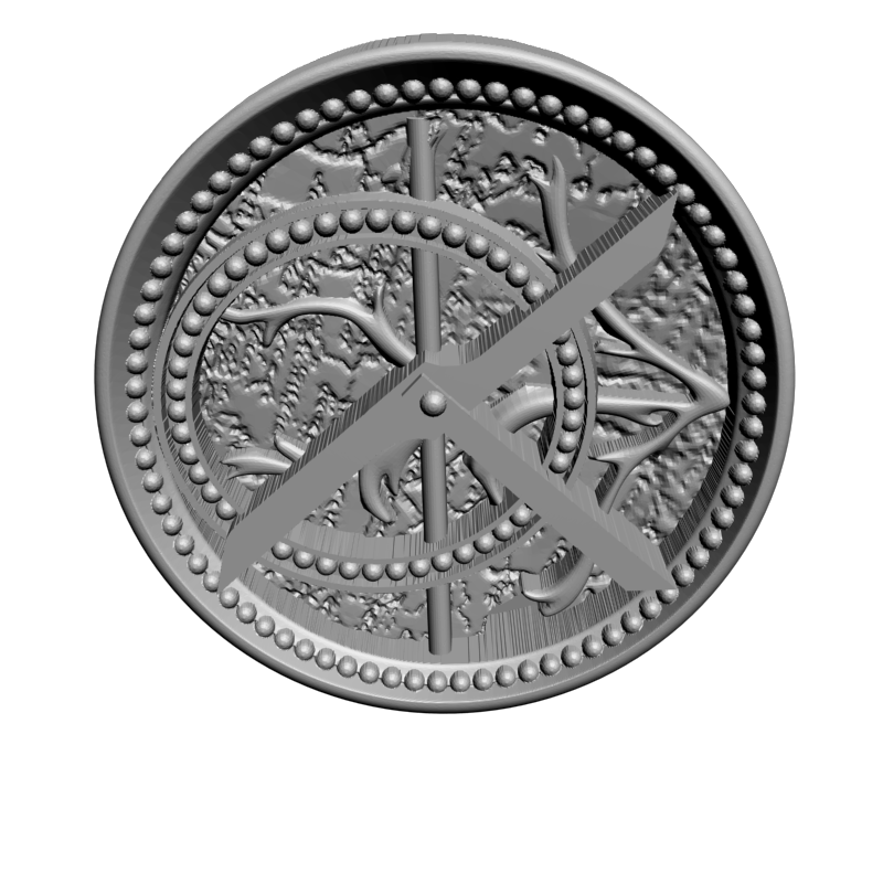 картинка Компас морской P4-383 3D-STL.COM