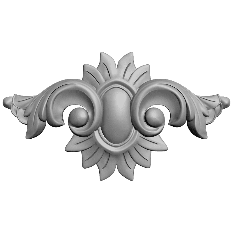 картинка Накладка резная D10-036 3D-STL.COM