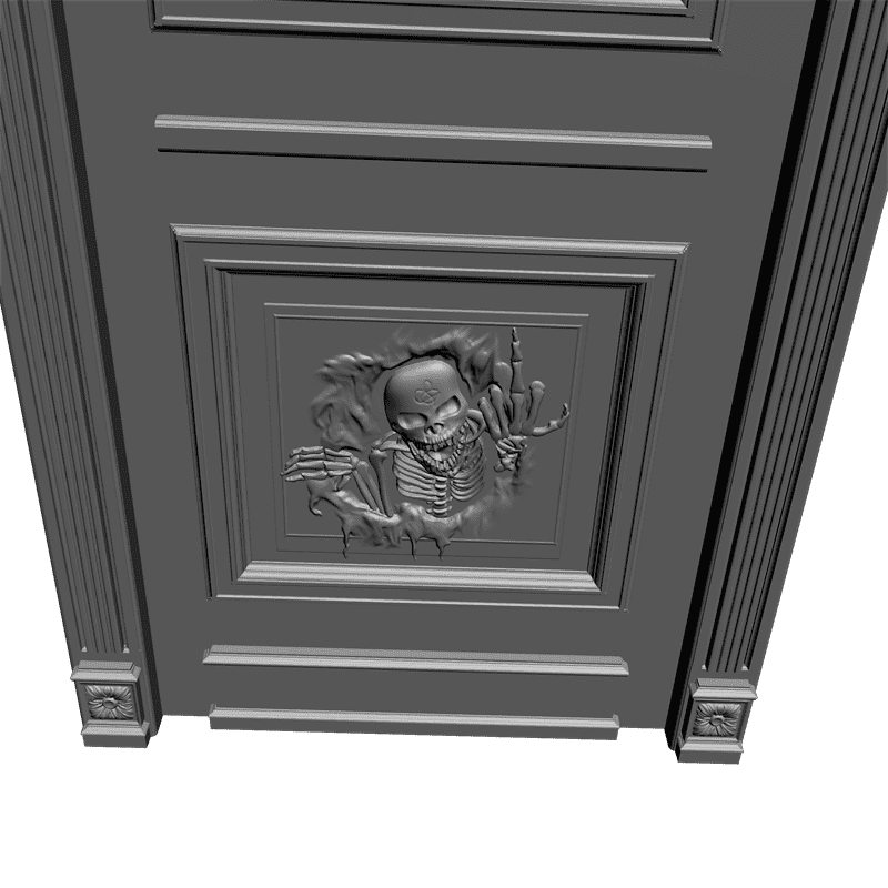 картинка Дверь резная H3-034 3D-STL.COM