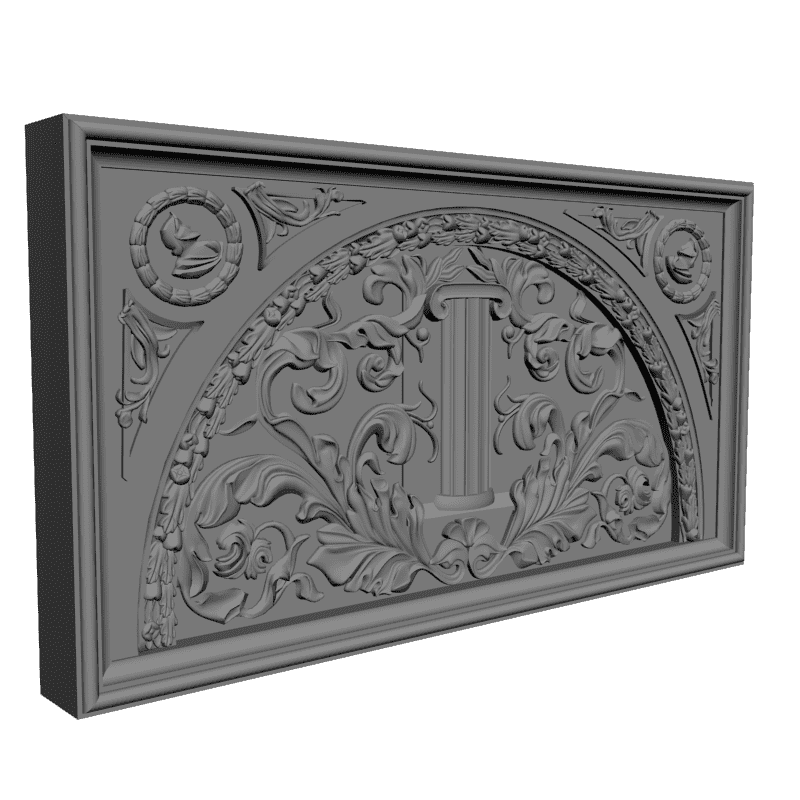 картинка Панель резная D11-119 3D-STL.COM