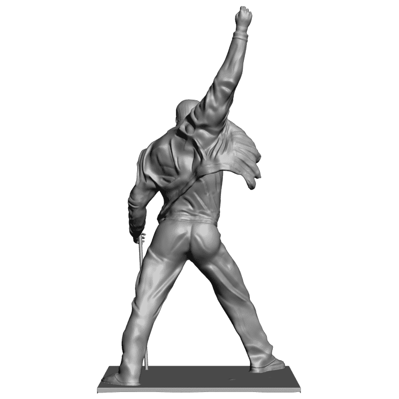 картинка Фредди Меркьюри L3-265 3D-STL.COM