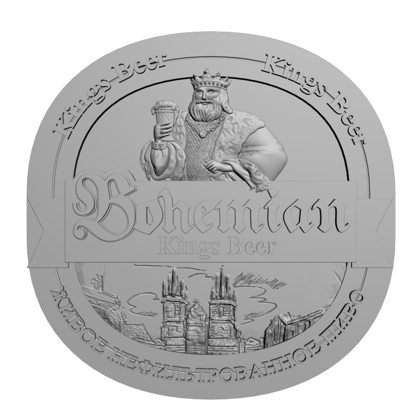 картинка Живое нефильтрованное пиво RG3-092 3D-STL.COM