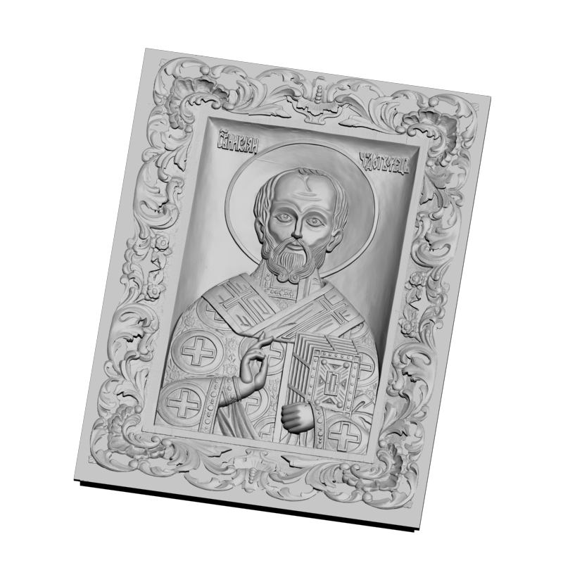 картинка Святой Николай V3-401 3D-STL.COM