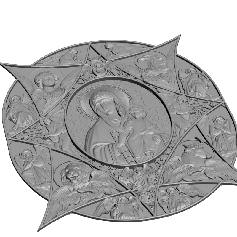 картинка Неопалимая Купина V3-392 3D-STL.COM