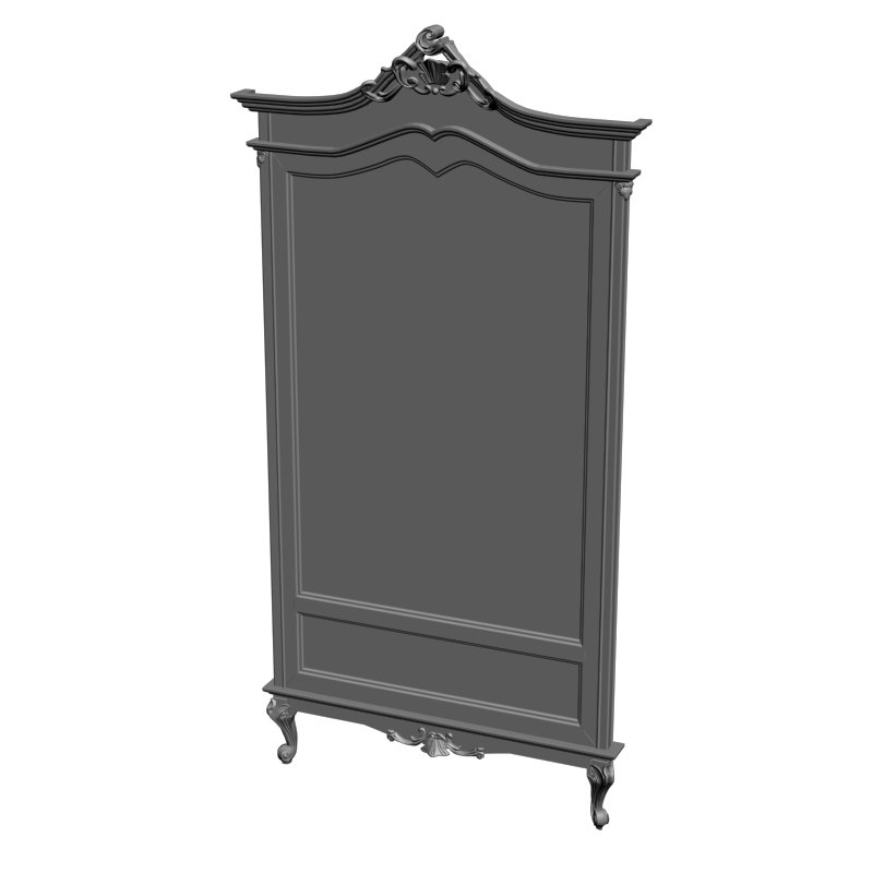 картинка Рамка резная под зеркало D14-680 3D-STL.COM