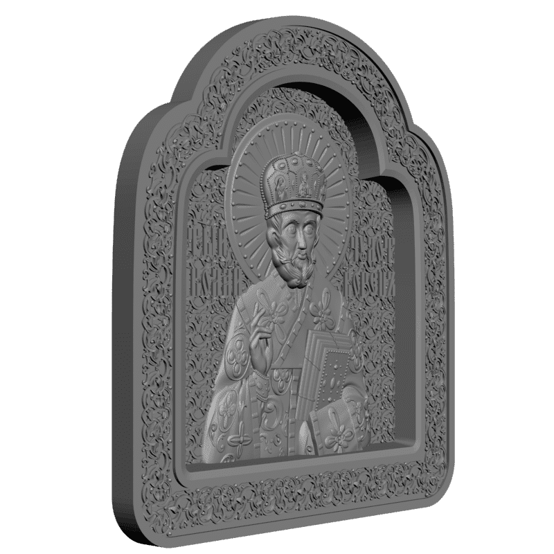 картинка Николай Чудотворец V3-306 3D-STL.COM