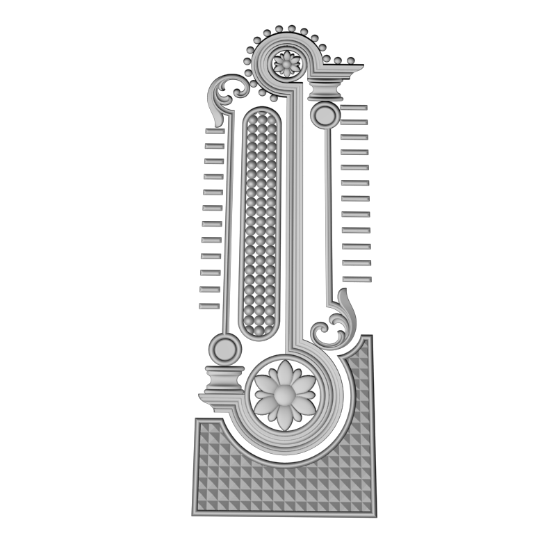 картинка Накладка на двери H3-124 3D-STL.COM
