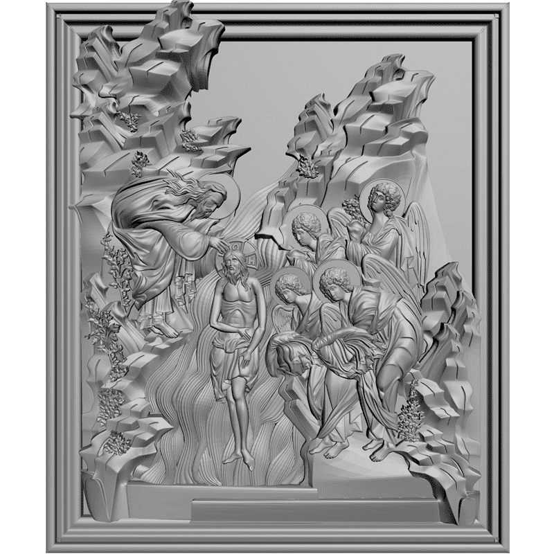 картинка Икона резная V3-176 3D-STL.COM