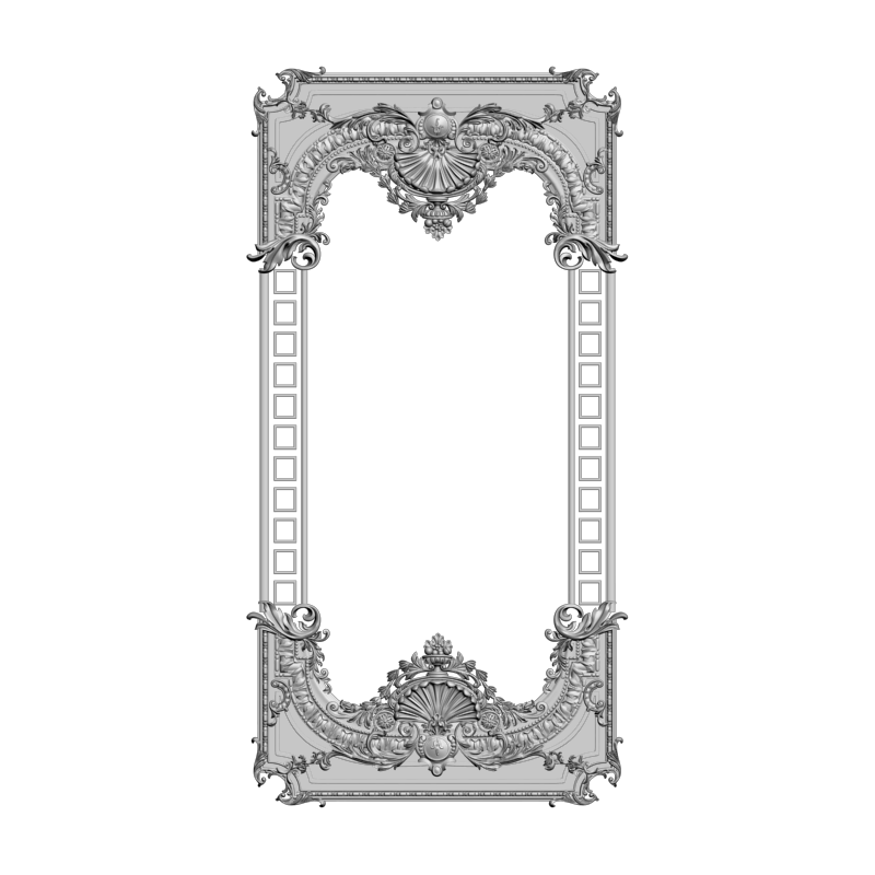картинка Рама резная D14-489 3D-STL.COM