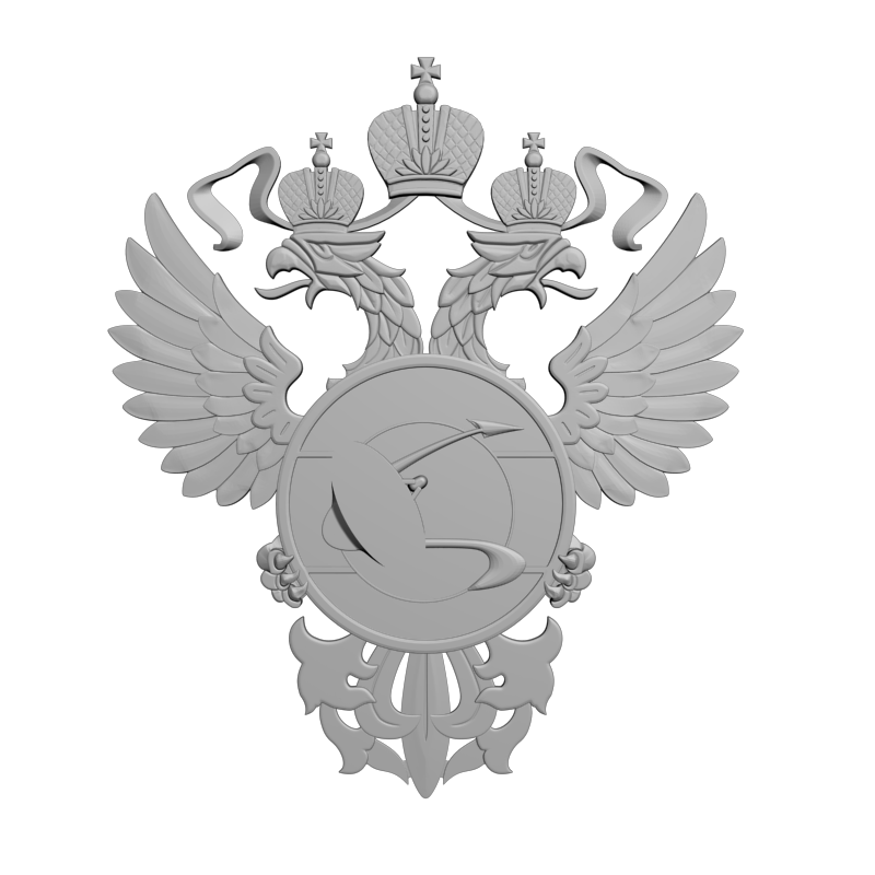 картинка Геральдические орлы RG1-116 3D-STL.COM