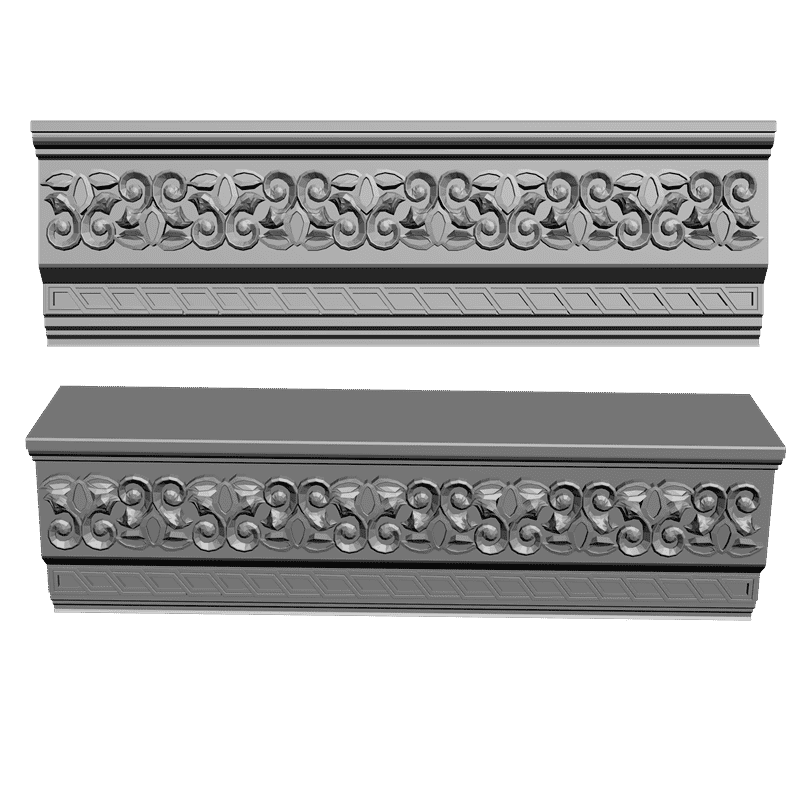 картинка Набор. 24 Детали иконостаса V2-013 3D-STL.COM