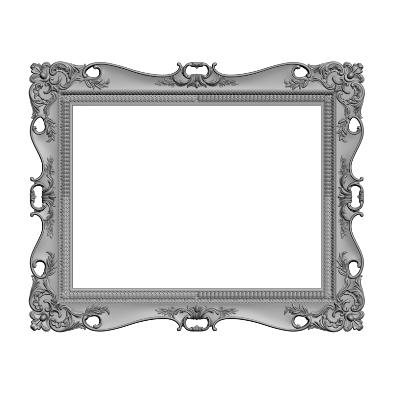 картинка Рама резная D14-546 3D-STL.COM