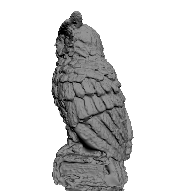 картинка Сова статуэтка F3-077 3D-STL.COM