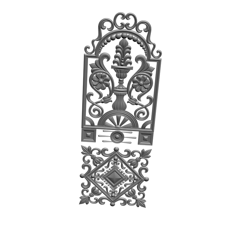 картинка Накладка на двери H3-096 3D-STL.COM