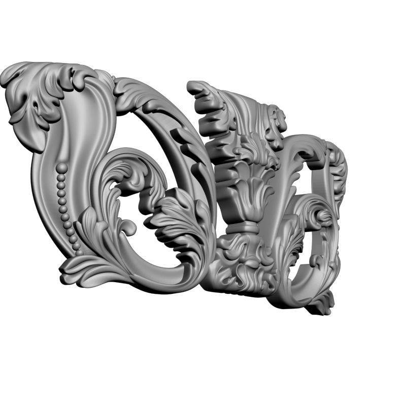 картинка Накладка декоративная D10-372 3D-STL.COM