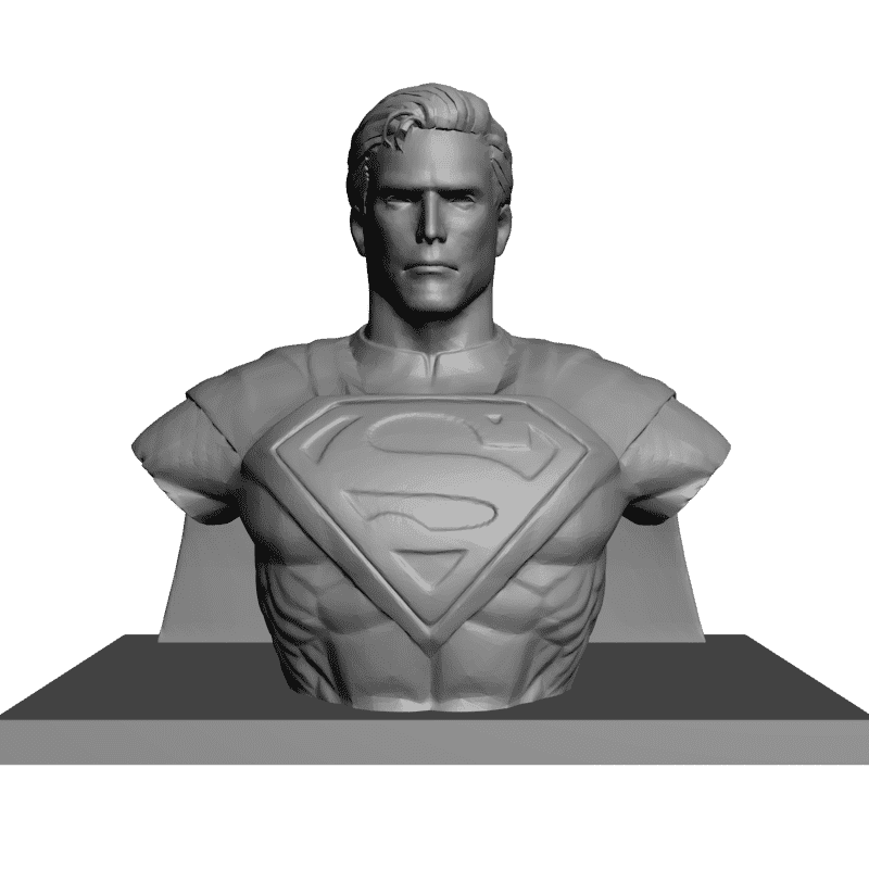 картинка Супермен L2-042 3D-STL.COM