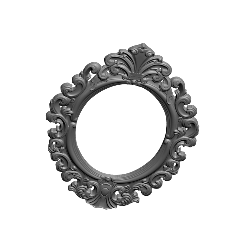 картинка Рамка резная D14-661 3D-STL.COM