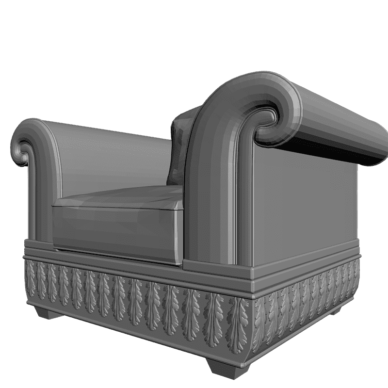 картинка Кресло M3-025 3D-STL.COM