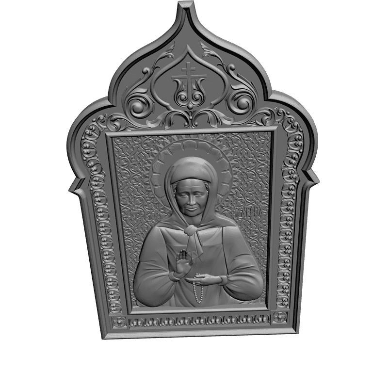 картинка Св. Матрона Московская V3-156 3D-STL.COM