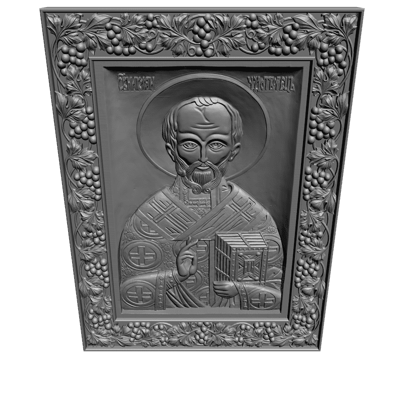 картинка Николай Чудотворец V3-075 3D-STL.COM