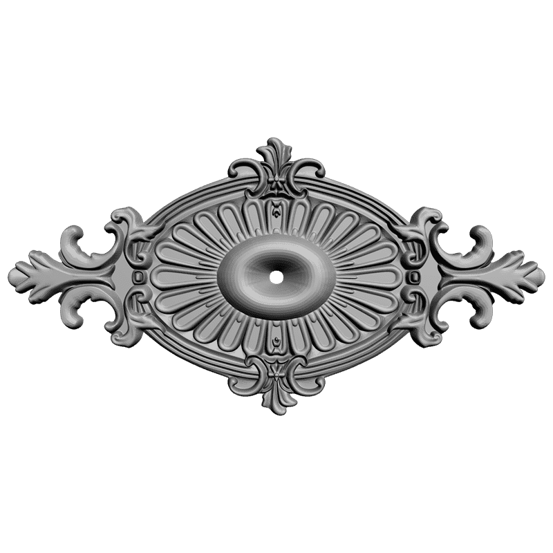 картинка Розетка резная D16-136 3D-STL.COM