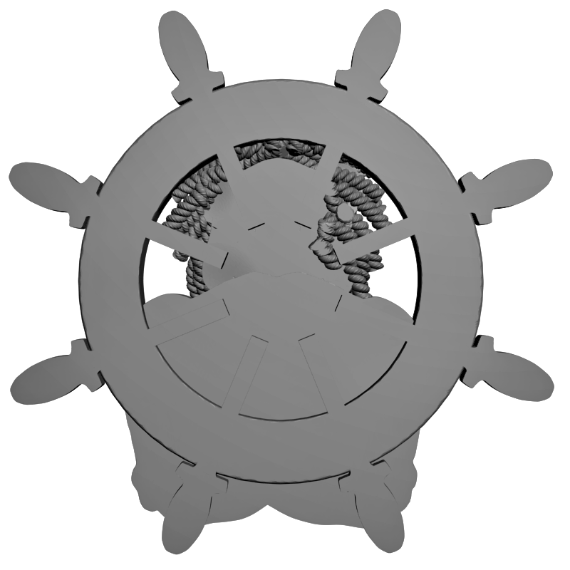 картинка Бонифаций и море PI1-434 3D-STL.COM