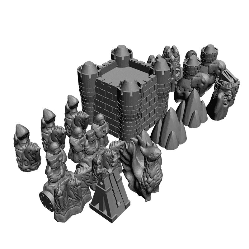 картинка Набор игрушек PI1-075 3D-STL.COM