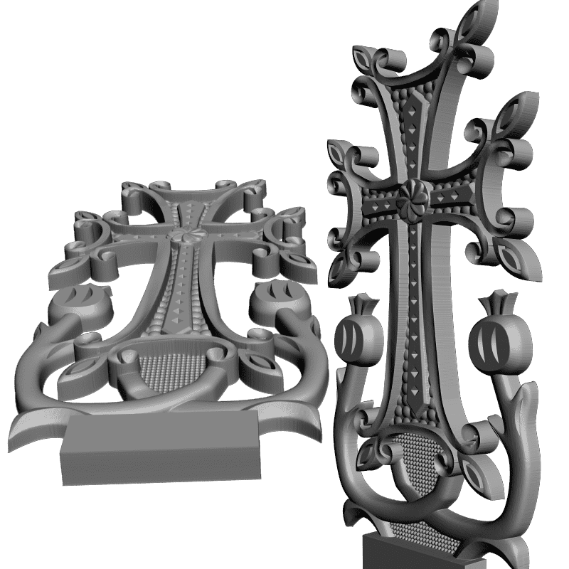 картинка Крест V5-009 3D-STL.COM