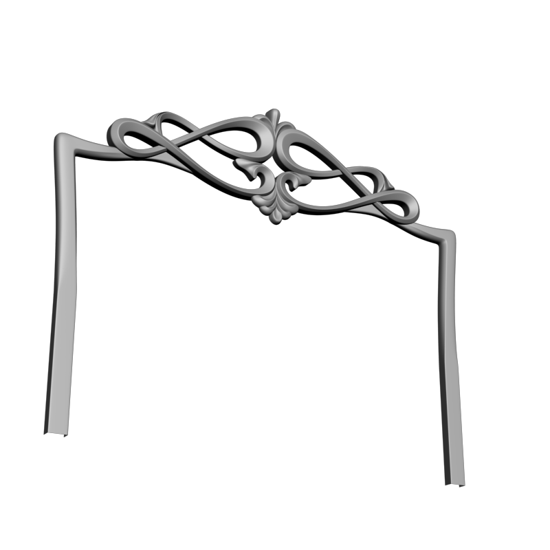картинка Резная накладка D10-332 3D-STL.COM