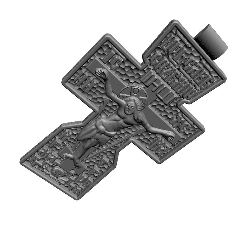 картинка Крестик RY4-029 3D-STL.COM
