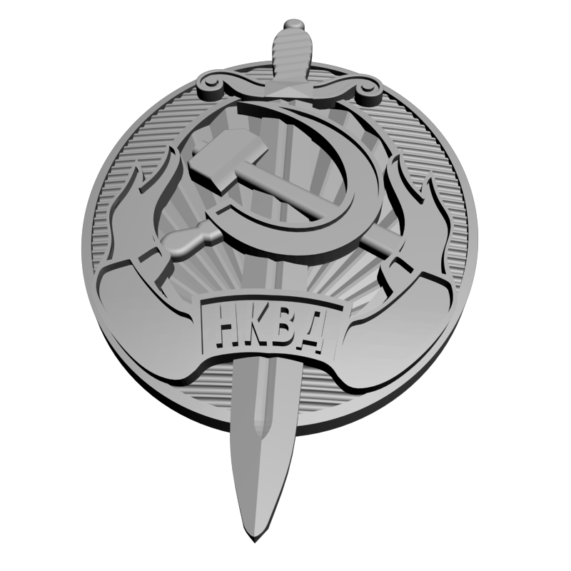 картинка Герб НКВД RG1-119 3D-STL.COM
