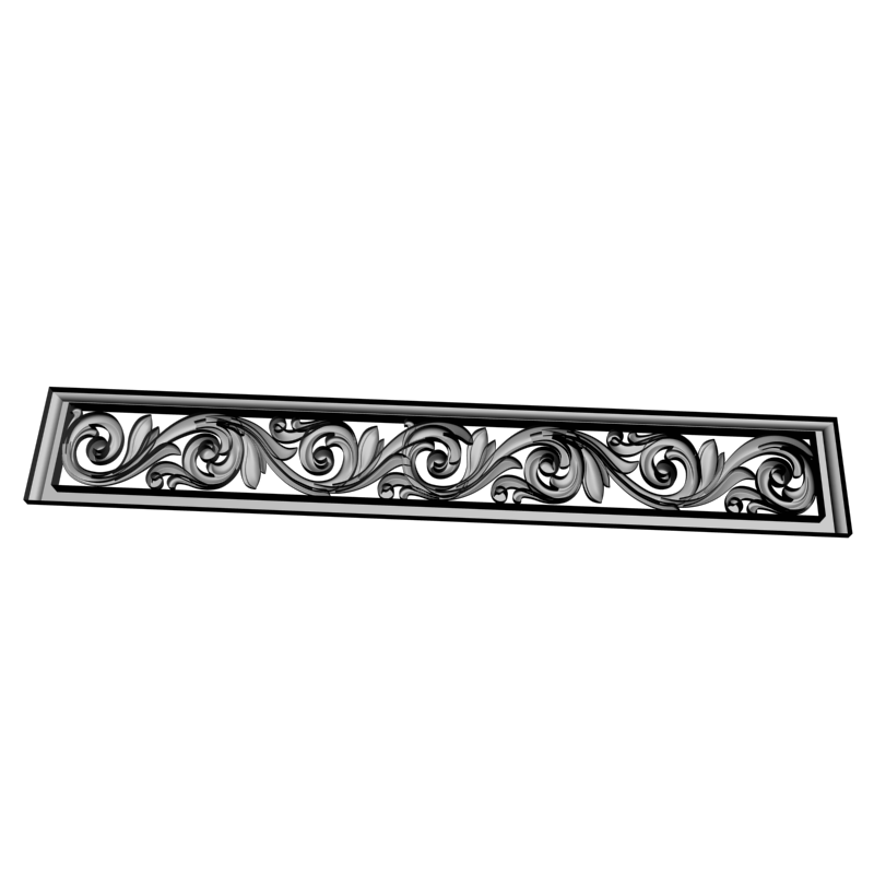 картинка Накладка декоративная D10-435 3D-STL.COM