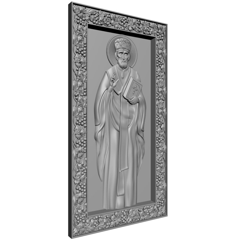 картинка Николай Чудотворец V3-357 3D-STL.COM