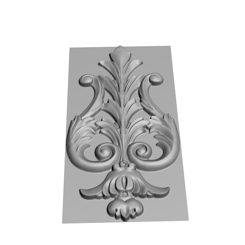 картинка Резная накладка D10-333 3D-STL.COM