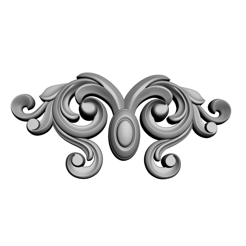 картинка Элемент декора D10-456 3D-STL.COM