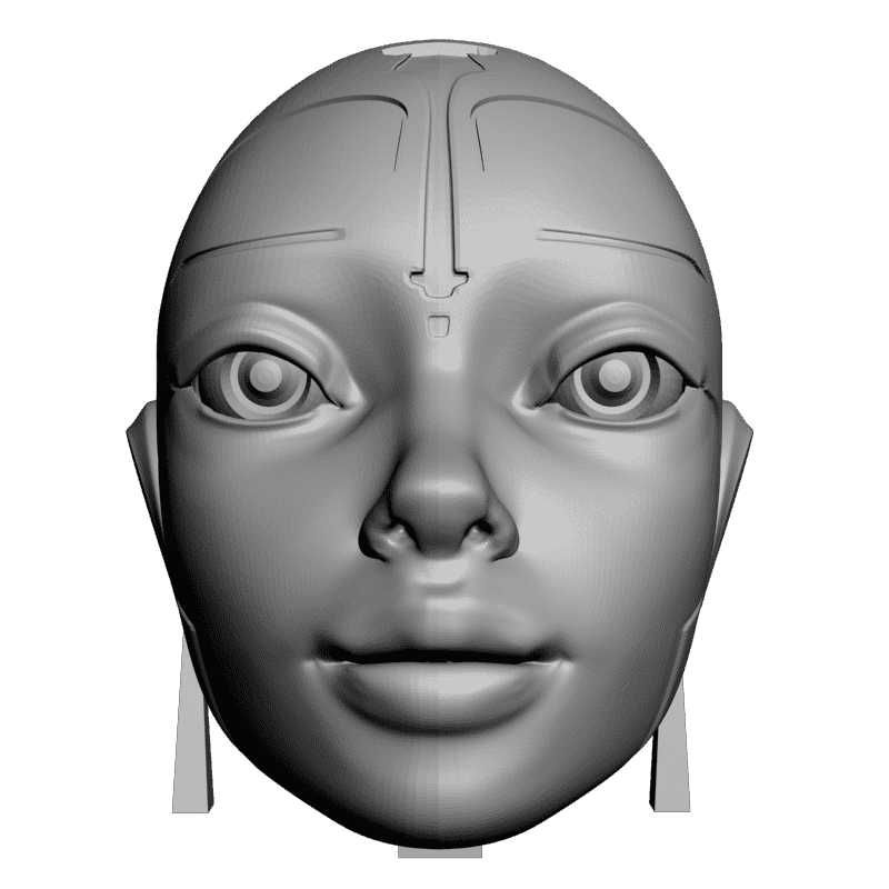картинка Голова PI1-265 3D-STL.COM