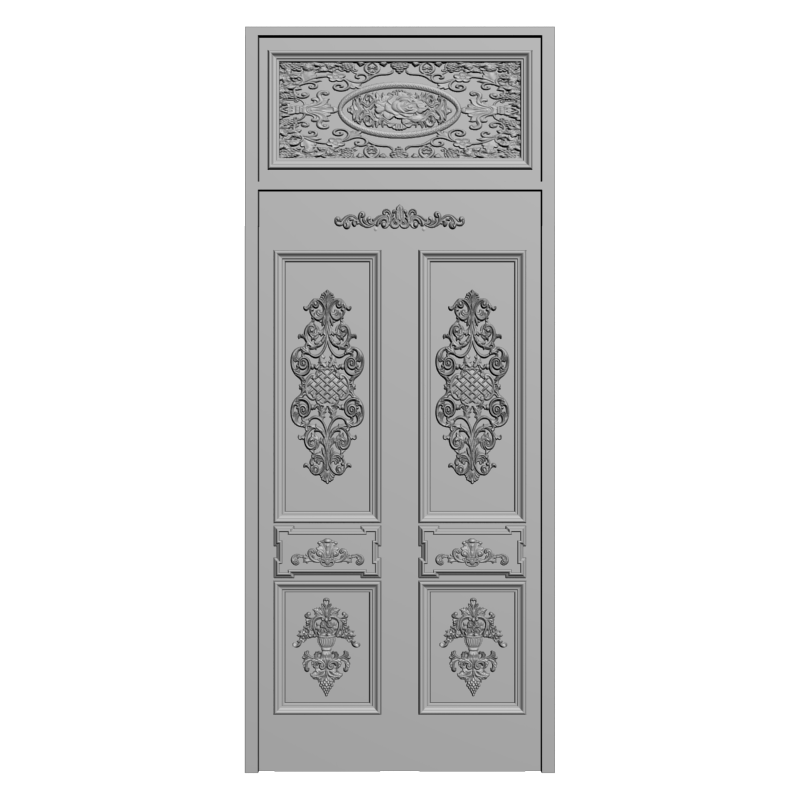 картинка Двери резные H3-052 3D-STL.COM