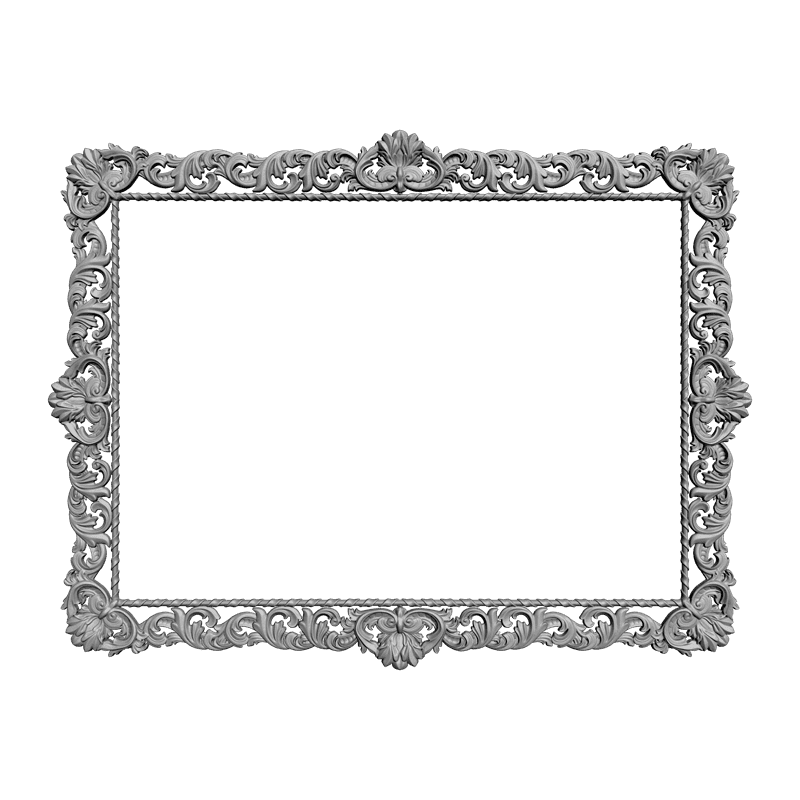 картинка Рамка резная D14-133 3D-STL.COM