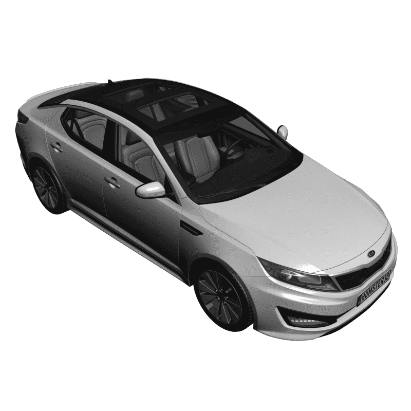 картинка Kia Optima with HQ Interior 2011 RT3-040 3D-STL.COM