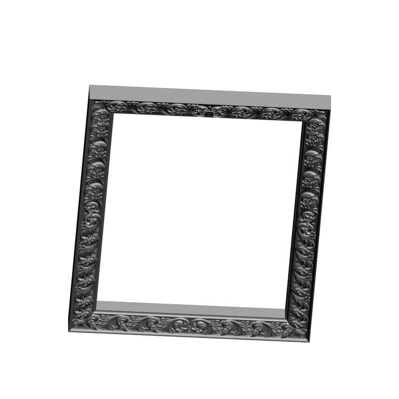 картинка Рама резная D14-508 3D-STL.COM