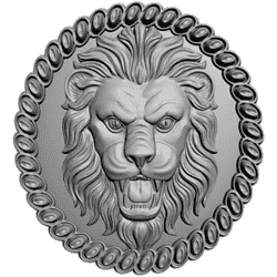 картинка Лев F1-008 3D-STL.COM