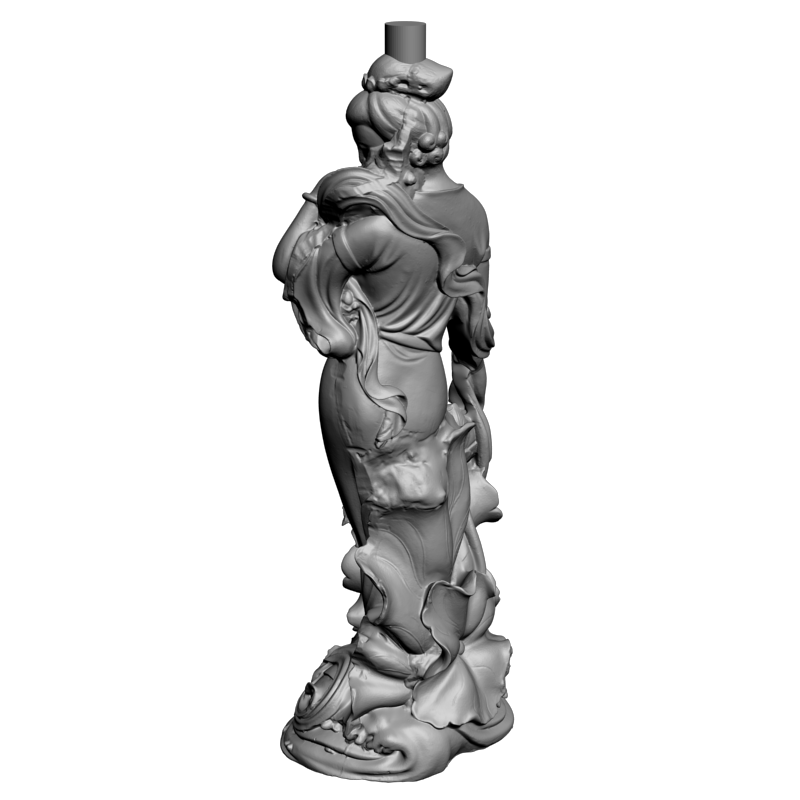 картинка Азиатская девушка L3-170 3D-STL.COM