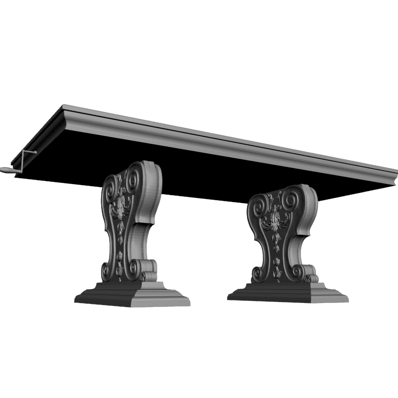 картинка Прямоугольный стол M8-050 3D-STL.COM