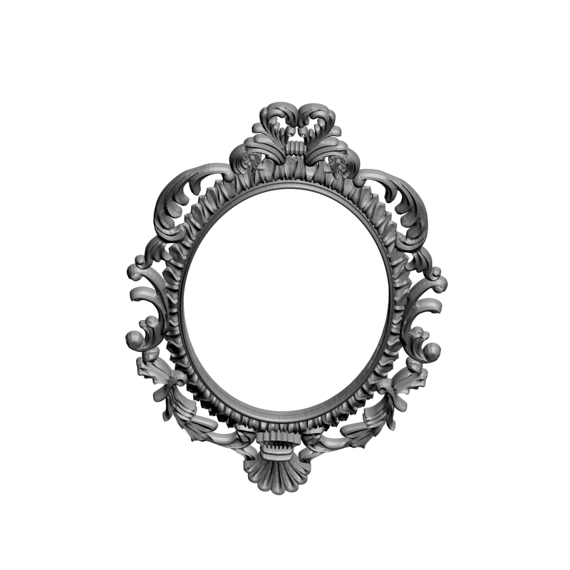 картинка Рама резная D14-495 3D-STL.COM