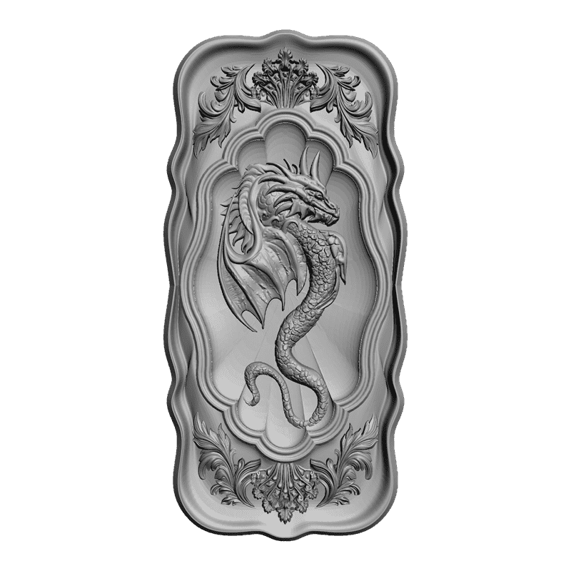 картинка Дракон PI2-047 3D-STL.COM