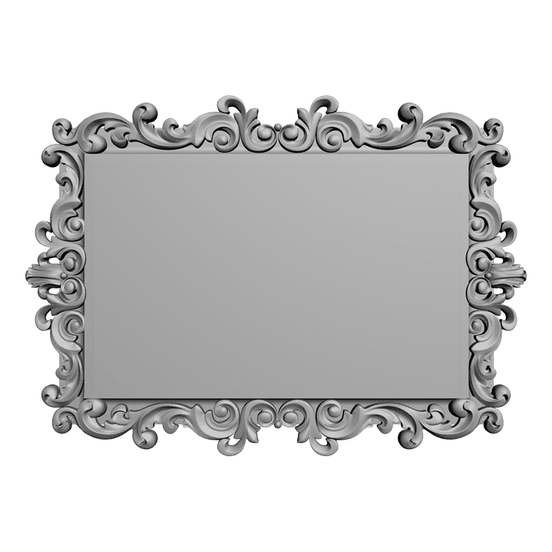 картинка Рамка резная D14-117 3D-STL.COM
