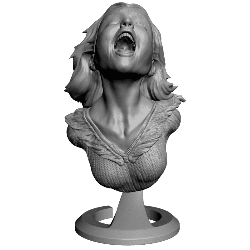 картинка Радостный крик L2-053 3D-STL.COM
