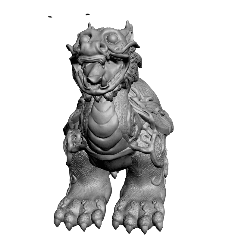 картинка Китайская черепаха F6-007 3D-STL.COM