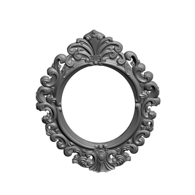 картинка Рама резная D14-507 3D-STL.COM